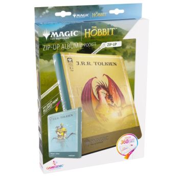 Zip-Up Portfolio 360 Cards - Gamegenic - Smaug's Mox - MTG The Hobbit