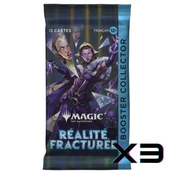Fractured Reality - FR - Pack of 3 Collector Boosters - Magic: The Gathering - FRA