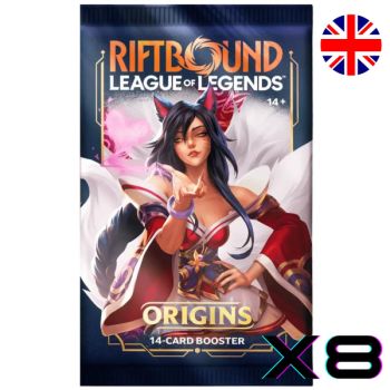 Set 1 Origins - Lot of 8 Boosters - EN - Riftbound: LoL TCG