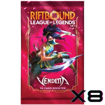 Set 4 Vendetta - Lot of 8 Boosters - EN - Riftbound: LoL TCG