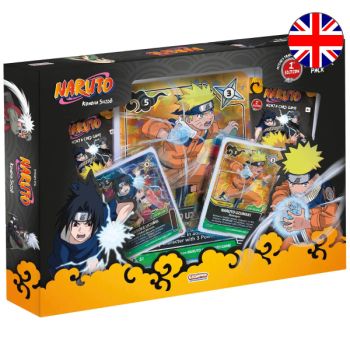 Starter Pack - EN - ENGLISH - Sasuke & Naruto - 1st chapter: Konoha Shidō - Naruto Mythos TCG