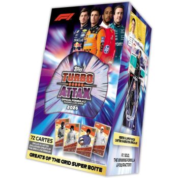 Super Tin F1 Turbo Attax 2026/27 - Topps - 73 cards - EN