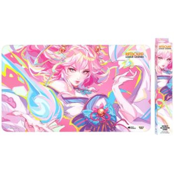 Playmat - Set 2 Spiritforged - Spirit Blossom Ahri - Playmat - Riftbound: LoL TCG