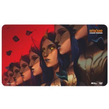 Playmat - Set 3 Unleashed - Leblanc Deceiver - Playmat - Riftbound: LoL TCG