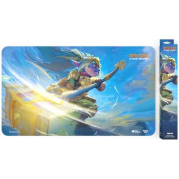 Playmat - Set 3 Unleashed - Poppy Keeper of the Hammer - Playmat - Riftbound: LoL TCG