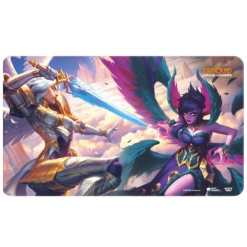Playmat - Set 4 Vendetta - Kayle vs Morgana - Playmat - Riftbound: LoL TCG