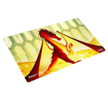 Shiny Play Mat 61x35 cm - Gamegenic - Smaug the Golden - MTG The Hobbit