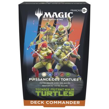 Ninja Turtles - FR - Deck Commander - Magic: The Gathering® | Teenage Mutant Ninja Turtles - TMT