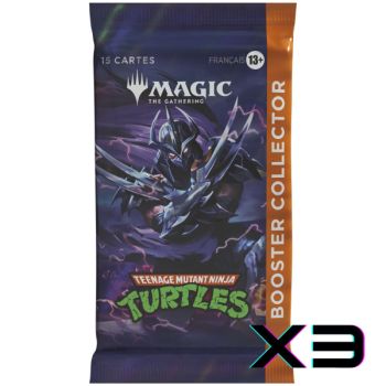 Ninja Turtles - FR - Set of 3 Collector Boosters - Magic: The Gathering® | Teenage Mutant Ninja Turtles - TMT