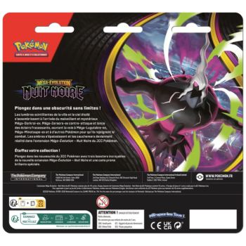 Tripack [ME05] - 3 Darkest Night Boosters - Pokémon - FR - Mega Evolution [ME5]