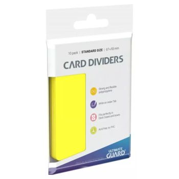 photo Ultimate Guard 10 Standard Dividers Yellow