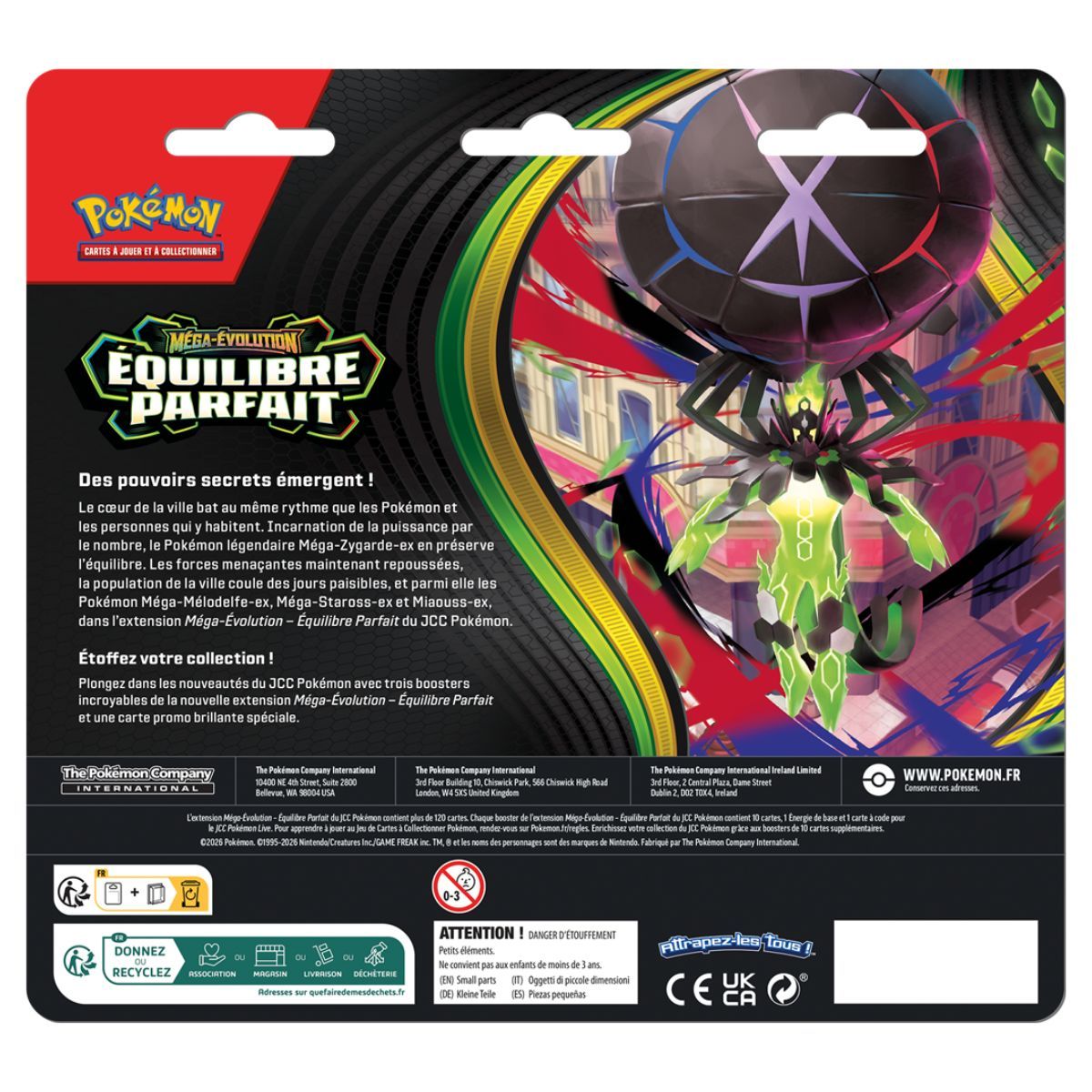 Chikorita Tripack - Perfect Balance - FR - Pokémon [ME03] [ME3]