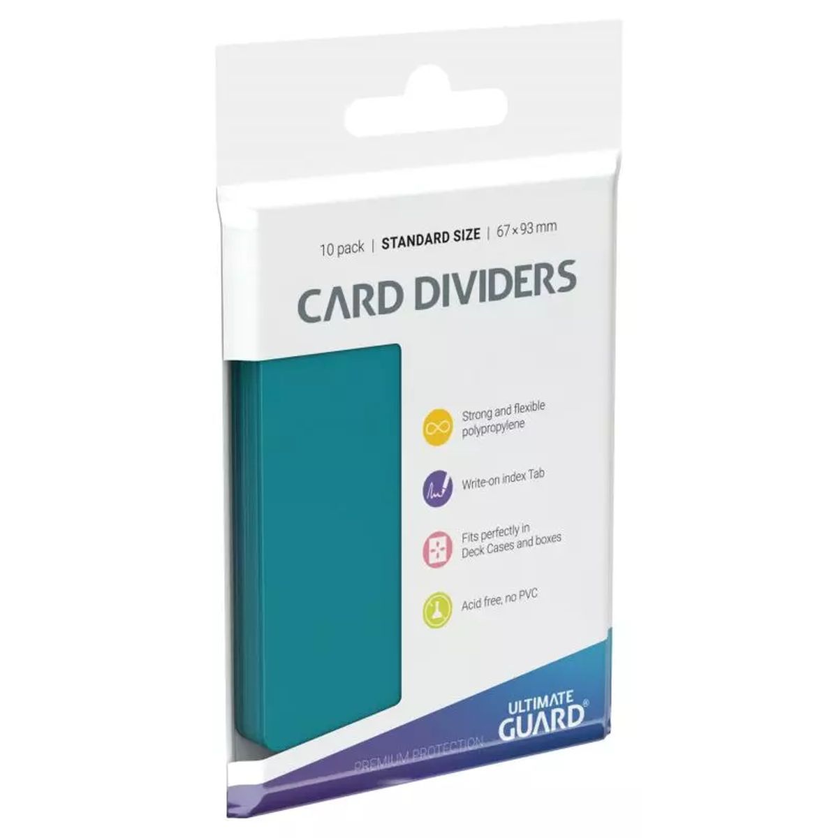 Ultimate Guard 10 Standard Dividers Petrol Blue