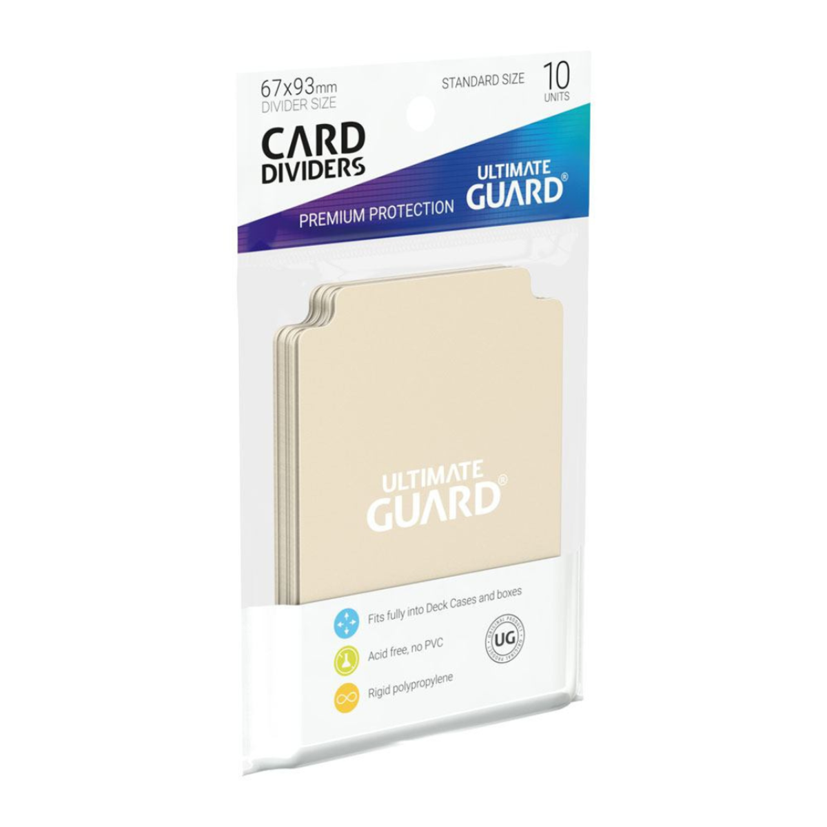 Ultimate Guard 10 Standard Dividers Sand