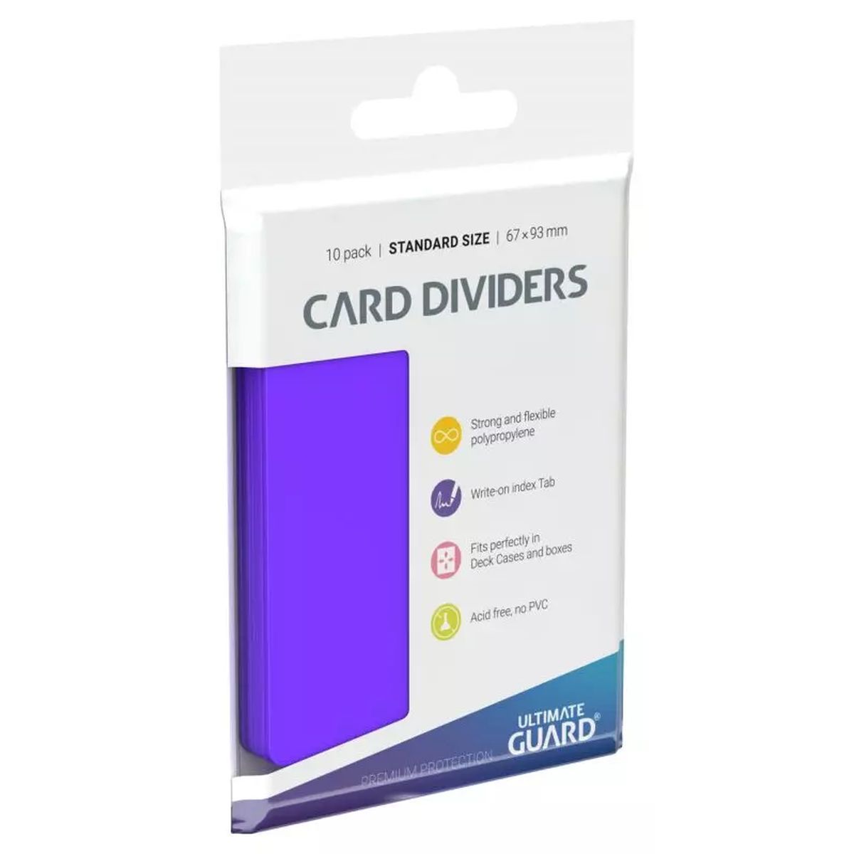 Ultimate Guard 10 Standard Dividers Purple