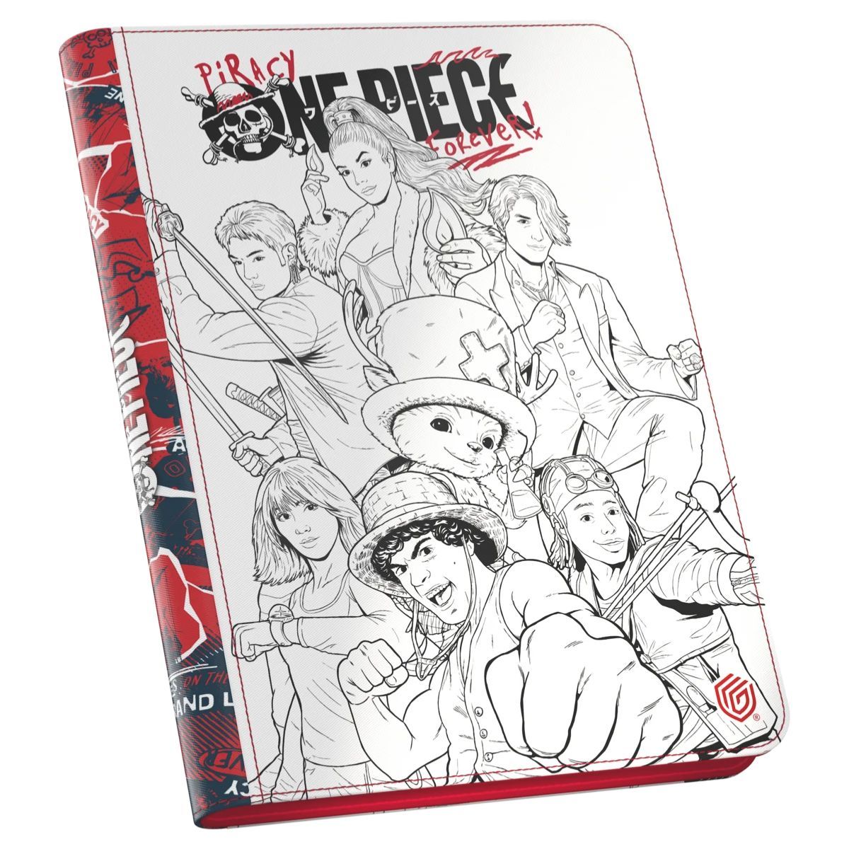 Ultimate Guard - Portfolio 18-Pocket ZipFolio XenoSkin 360 - One Piece - Sketch Serie