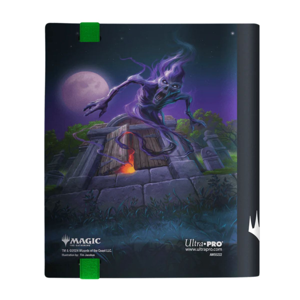 Ultra PRO - MTG Duskmourn Exhume / Crypt Ghast 4-Pocket PRO-Binder - Portfolio Binder