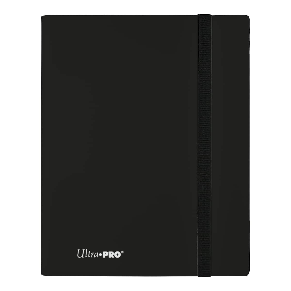 Ultra PRO: PRO-Binder A4 360 cards Jet Black - Eclipse Black Portfolio Binder