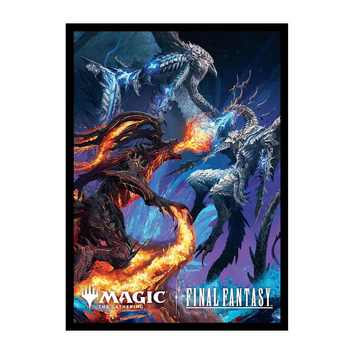 Ultrapro - Magic: The Gathering®—FINAL FANTASY™ Bahamut and Ifrit 100ct Deck Protector Sleeves