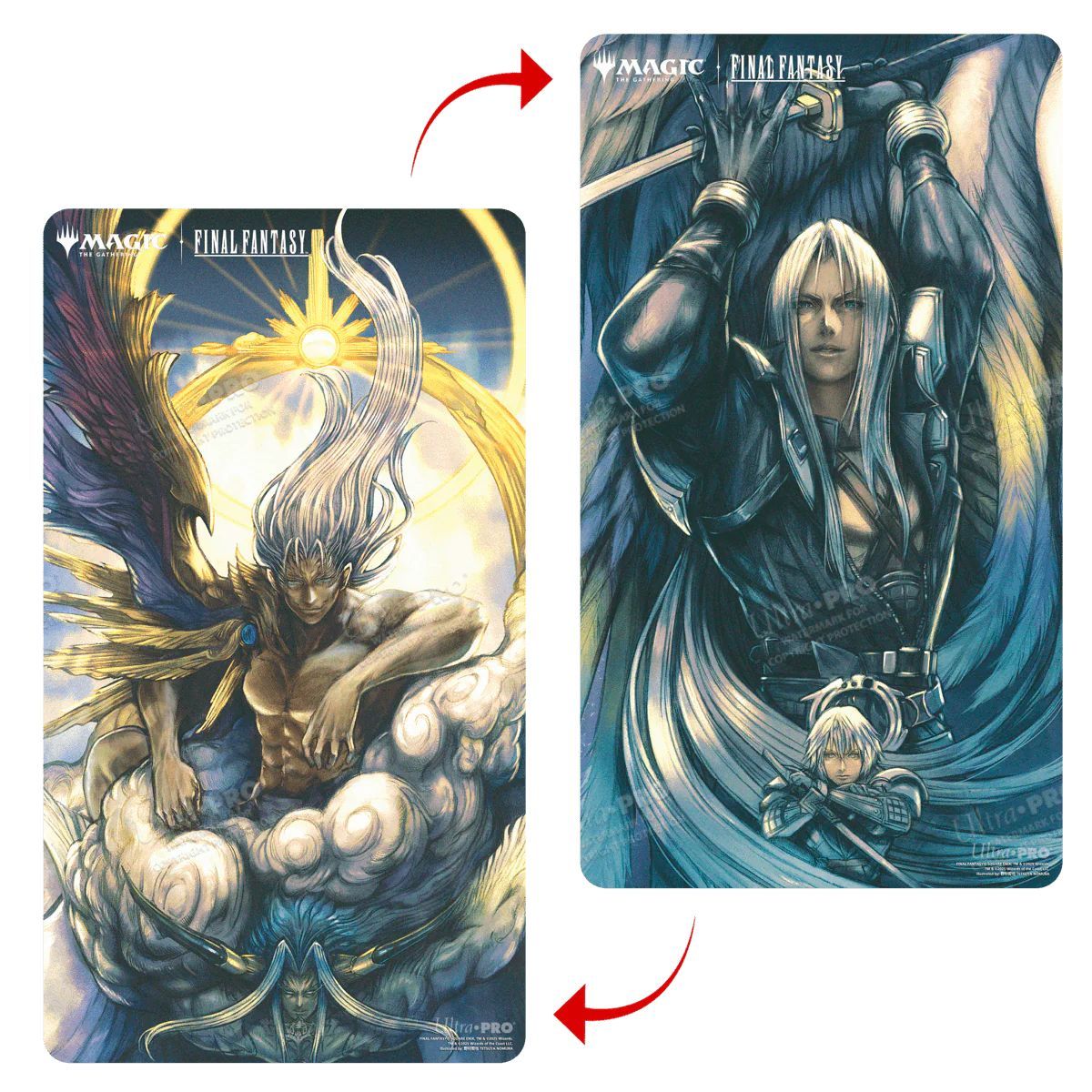 Ultrapro - Magic: The Gathering®—FINAL FANTASY™ Y'shtola Rhul Black Stitched Playmat